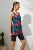 Pierre Cardin 221509 Dubai Askılı Tesettür Tankini Takım - 4