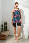 Pierre Cardin 221509 Dubai Askılı Tesettür Tankini Takım - 3