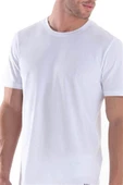 Blackspade 9675 Erkek 2'li Ekonomik Paket Bisiklet Yaka T-shirt Fanila - 1
