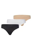 Blackspade 1575 Kadın %94 Pamuklu 3'lü Ekonomik Paket Essential Slip & Külot thumbnail 9