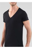 Blackspade Erkek 9212 Pamuklu Derin V Yaka T-Shirt - 4