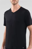 Blackspade 9308 Silver Erkek %94 Modal V Yaka T-Shirt - 5