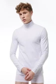 Malabadi 063 Erkek Tam Balıkçı Yaka Uzun Kol Likralı Modal Body - 10