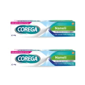 Corega Super Naneli Diş Protezi Yapıştırıcı Krem 40 gr 2 Adet - 1