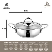 Maya 11 Parça Sahan Seti ve Çok Amaçlı Kase Seti - 5