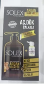 SOLEX ŞAMPUAN 1000ML-ARGANLI+SAÇ BAKIM SERUMU KUTULU - 1