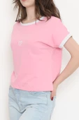 Baskılı Tişört Pembe - 16554.1567. - 5