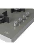 Bstoc 828 G Gri Cam Set Üstü Ocak - 3