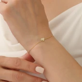 925 Ayar Gümüş Uğur Böceği Bileklik 54426978 thumbnail 4