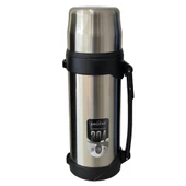 Shotay Adventure 1200ml Outdoor Çelik Termos Gümüş ST-8213G - 1