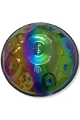 Titanium Handpan 9 Nota Re Minör (çanta Renkli Kuşak Bakım Yağı) - 1