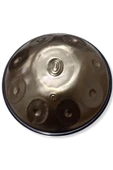 Steel Handpan 9 Nota Re Minör Çanta+renkli Kuşak+bakım Yağı - 1