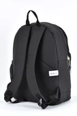 Sisley Okul Sırt Çantası Unisex Çok Gözlü Günlük Seyahat Sırt Çantası Siyah 12913 - 5