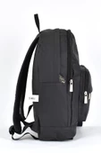 Sisley Okul Sırt Çantası Unisex Çok Gözlü Günlük Seyahat Sırt Çantası Siyah 12913 - 3