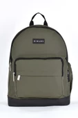 Sisley Okul Sırt Çantası Unisex Çok Gözlü Günlük Seyahat Sırt Çantası Haki 12914 thumbnail 1