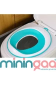Saf Termoplastik Portatif, Ergonomik Çocuk Bebek Klozet Adaptörü, Taşınabilir Lüks Lazımlık Yeşil - 4