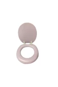 Yetişkinler Için Klasik Extra Süngerli Yumuşak Klozet Kapağı 1.Kalite Pembe - 2