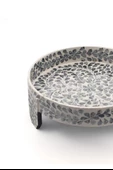 The Mia TLC0021 Sedef Ayaklı Dekor 35x15 Cm - 2