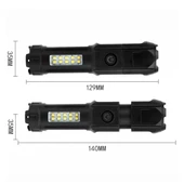POWERMASTER 109-B ZOOMLU FLASH ÖZELLİKLİ SMD VE POWER LEDLİ ŞARJLI PLASTİK KASA EL FENERİ (POWERBANK ÖZELLİKLİ) - 2