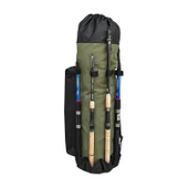 Euro Fish Kamış Çantası Boru Tipi Siyah-Haki 80 cm (38004) - 2