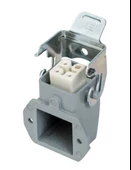 Mete Enerji 403002S 4X10A Eğik Makine Prizi 250 V - 1