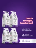 4lü Avantaj Paketi Topaklanan, Tozsuz, Koku Hapseden Lavantalı Bentonit Kedi Kumu 4x5lt - 1