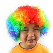 Barış Süs Palyaço Şapka Peruk - 1