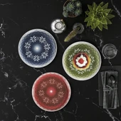 GÜRAL PORSELEN Bilbao 6 Parça 21 Cm Pasta Takımı 3100 - 1