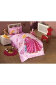 Tek Kişilik Nevresim Takımı Princes Kız Çocuk Odası Yatak Nevresim Seti - Prenses thumbnail 2