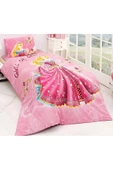 Tek Kişilik Nevresim Takımı Princes Kız Çocuk Odası Yatak Nevresim Seti - Prenses thumbnail 1