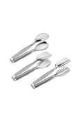 Kare Double Grıll Pan 34 Cm Kare Çift Taraflı Tava Twıst 3 Parça Maşa Seti - 2