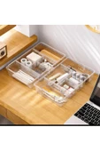 Nova 2 Adet 5 Bölmeli Çekmece Içi Düzenleyici Ofis Masa Üstü Toparlayıcı Kutu Organizer (KAPAKSIZ) - 2