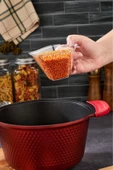 Leo Kulplu Ölçü Kaplı Limon Narenciye Sıkacağı - Saplı Mini Ölçü Kabı - 5