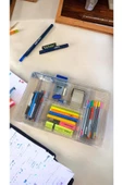 Nova 2 Adet 5 Bölmeli Çekmece Içi Düzenleyici Ofis Masa Üstü Toparlayıcı Kutu Organizer (KAPAKSIZ) - 3