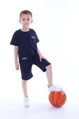 Pamuklu Çocuk T-Shirt-Şort 2'li Takım - 1