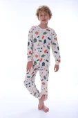 Fırça Desenli Çocuk Pijama Takımı thumbnail 1