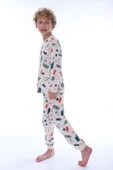 Fırça Desenli Çocuk Pijama Takımı thumbnail 2
