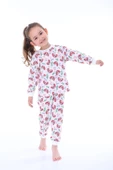 Skye Paw Patrol Desenli Kız Çocuk Pijama Takımı - 3