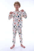 Fırça Desenli Çocuk Pijama Takımı thumbnail 3
