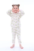 Sweet Daisy Desenli Kız Çocuk Pijama Takımı thumbnail 2