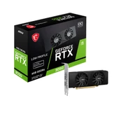 MSI GeForce RTX 3050 LP 6G OC RTX3050 6GB GDDR6 96Bit Nvidia Ekran Kartı - 1