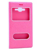 Galaxy Grand Prime G530 Kılıf Simli Dolce Kapaklı Kılıf thumbnail 10