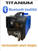 Titanium Çanta Tipi Webasto Dizel Isıtıcı Taşınabilir bluetooth,lu 12/24/220 Volt - 3