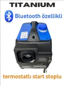 Titanium Çanta Tipi Webasto Dizel Isıtıcı Taşınabilir bluetooth,lu 12/24/220 Volt - 1