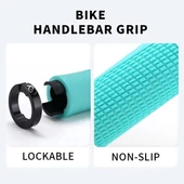 SARİSSA PVC Elcik Ergonomik Destekli Yapı Kolay Kavrama Kaymaz Bisiklet Elciği Siyah thumbnail 6