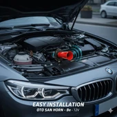 Space Premium Nostaljik Ebube Korna dahili kompresör (12V) thumbnail 3