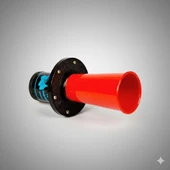 Space Premium Nostaljik Ebube Korna dahili kompresör (12V) thumbnail 1