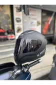 LS2 Rapıd 2 Mat Siyah Kask - Siyah Vizör Spoiler - 3