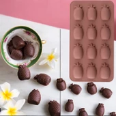 Silikon Ananas Buzluk ve Çikolata Kalıbı thumbnail 4