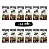 Gen-Of Kurşun Kalem Seti Kırmızı Kopya Kalemi 144 Adet Beyaz Silgi 30 Adet Kalemtıraş 24 Adet thumbnail 3